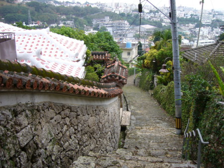 金城の石畳道