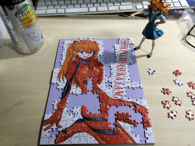徐々にわかってくるのが面白いのがジグソーパズルだと思う 徐々にわかってくるのが面白いのがジグソーパズルだと思う