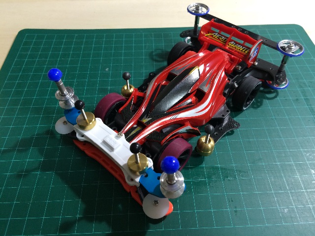 重心がフロント寄りになりました 重心がフロント寄りになりました