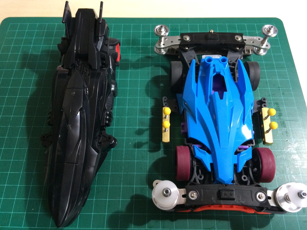 初ダンガンレーサーをつくる - コースありません。