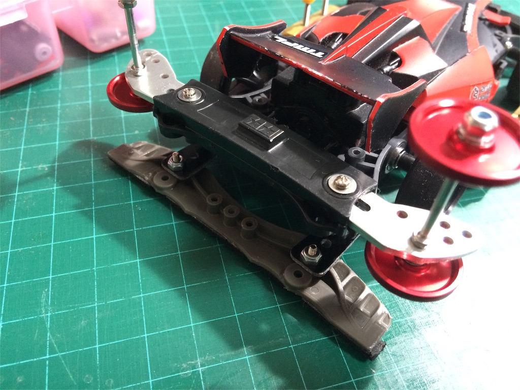 最低地上高ギリギリでできました