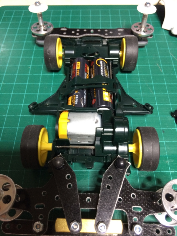 ミニ四駆】ライトニングマグナム用VSにマスダンパー追加してみた