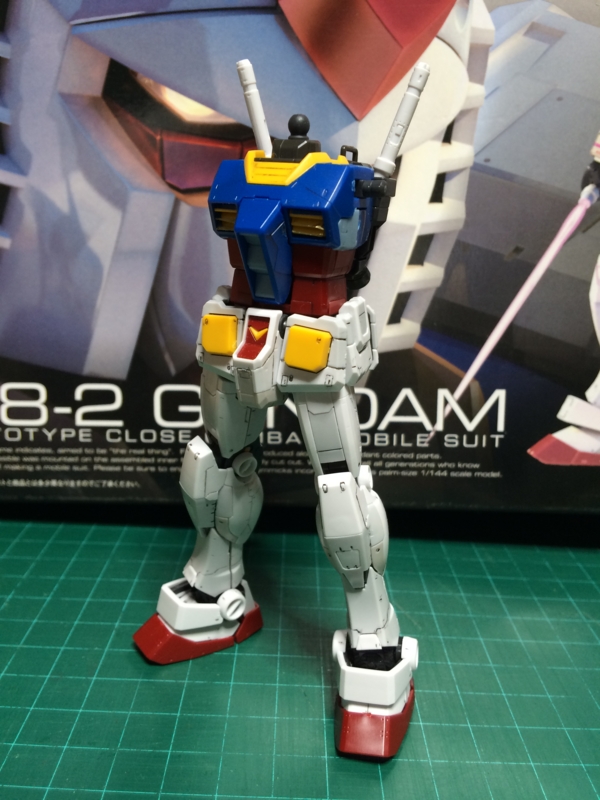 RGガンダム、ここから再スタート
