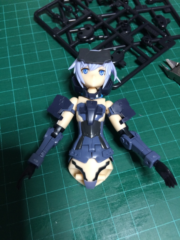 上半身が完成