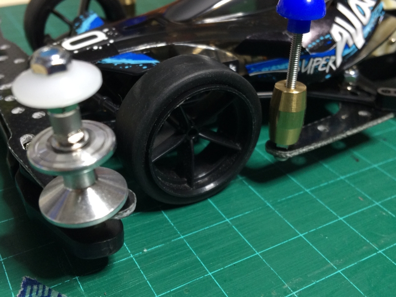 スリムマスダンパーを取り付けたところ
