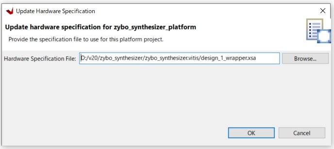 図11:プラットフォームファイルの選択