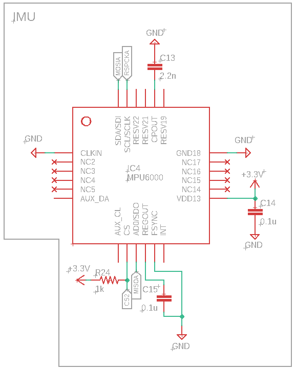 図1:MPU6000の周辺回路図