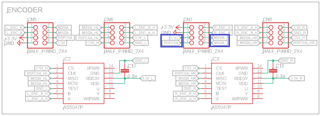 図1:AS5047の周辺回路図