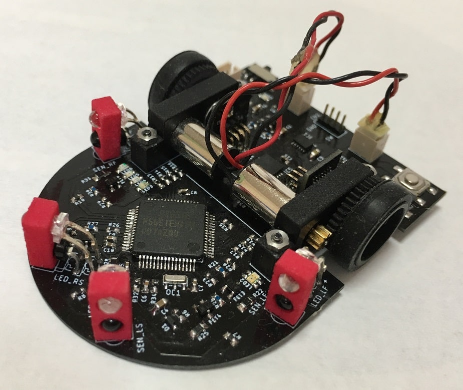 図4:組み立てたマウス