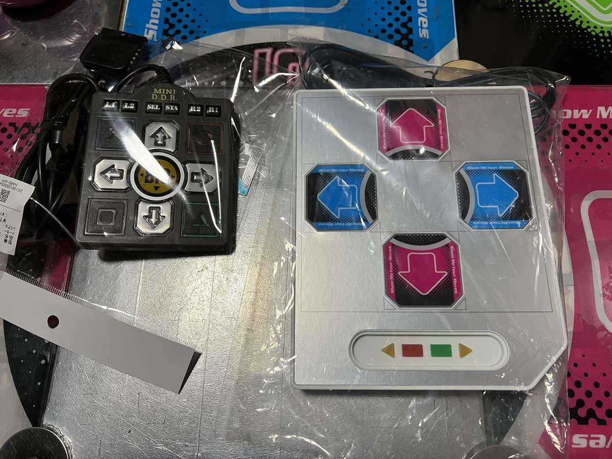 今更PS時代の非ライセンスDDRハンドコントローラを中古で買って調整し