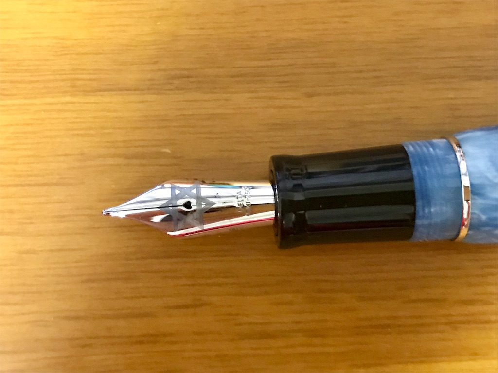 DELTA(デルタ)イスラエル60 1K 滅多に見ない限定万年筆のレビュー