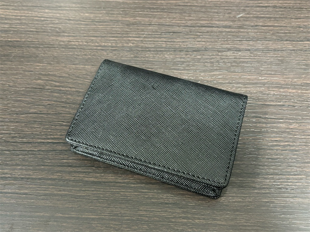 ソメスサドルでコードバン（ディアマン）の名刺入れを買いました