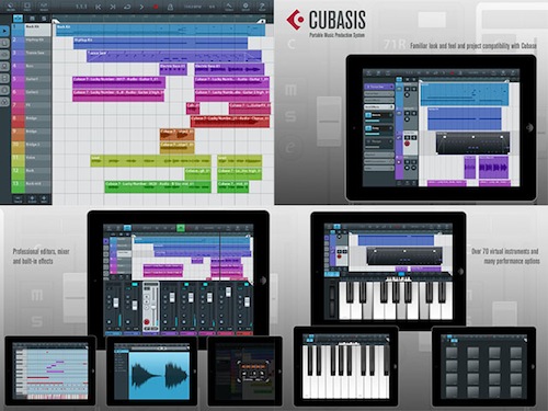 iPadのCubasis
