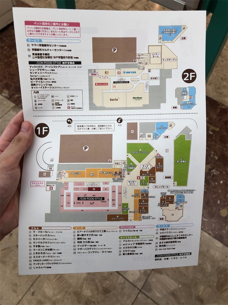 2007年版イオンモール神戸北フロアガイド 公式 ストア