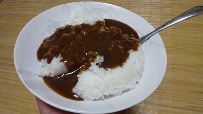 カレー 盛り付け