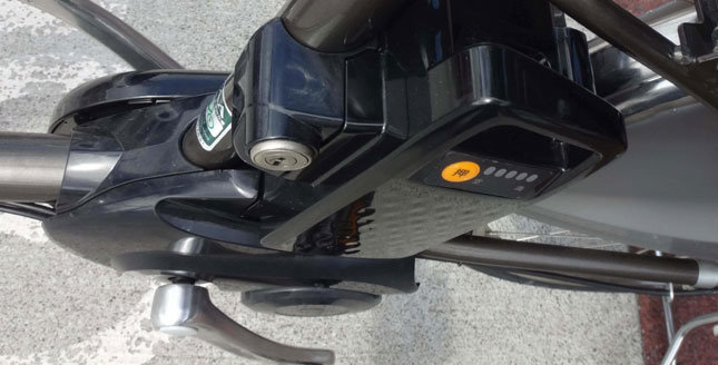 パナソニック 電動アシスト自転車 ビビ・L・20 バッテリー