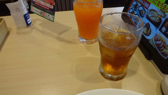 充実したドリンクバー