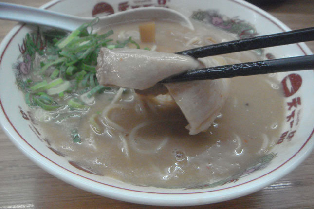 天下一品 チャーシュー