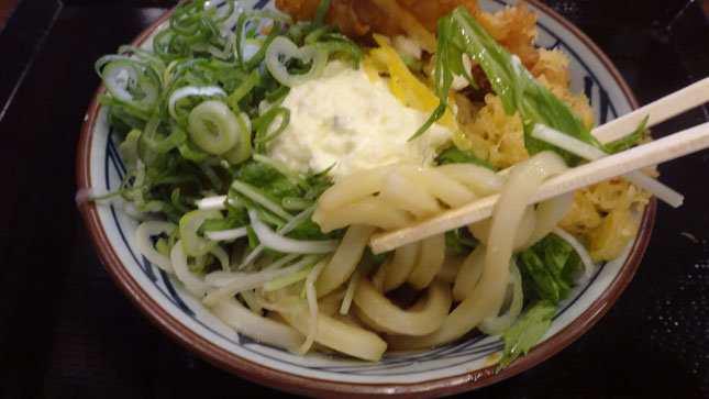 コシのあるうどん