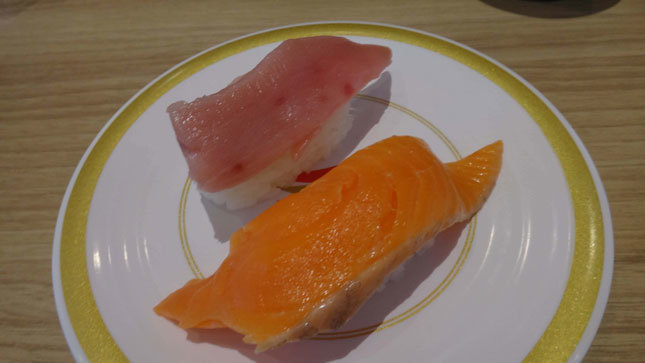 かっぱ寿司 限定メニュー みなみ鮪中とろ＆でっか！サーモン
