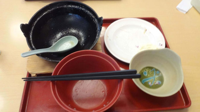 ジョイフル 鉄鍋ホルモンラーメン 完食