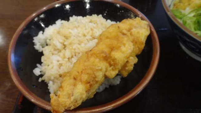 丸亀製麺 かしわ天丼
