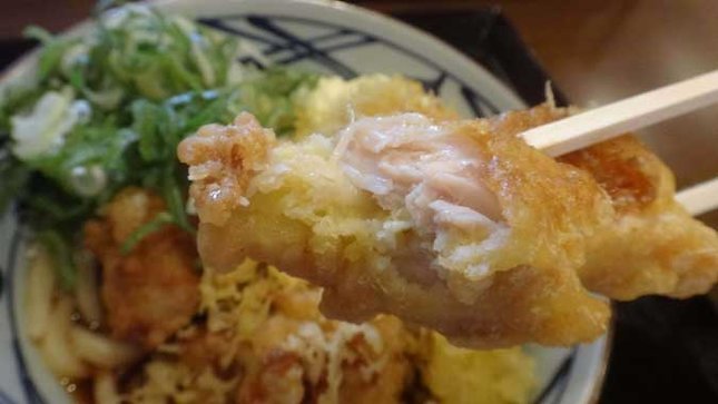 ジューシーな鶏天