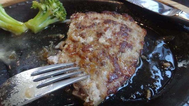 びっくりドンキー ガリバーバーグステーキ