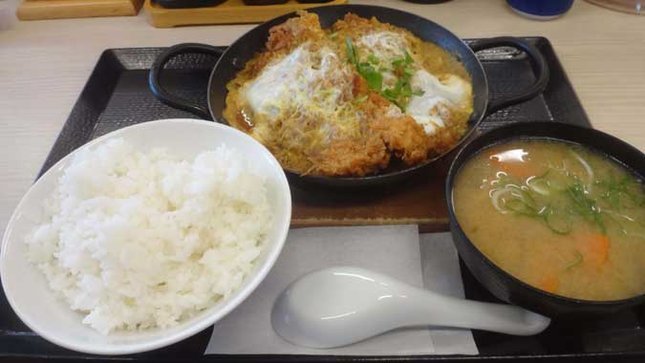 かつや　親子カツ煮定食