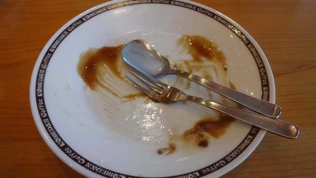 コメダ珈琲 もっと大人ノワール ミニサイズ 完食