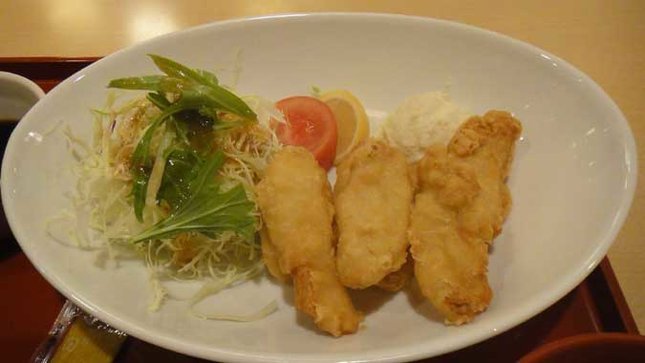 ジョイフル とり天定食