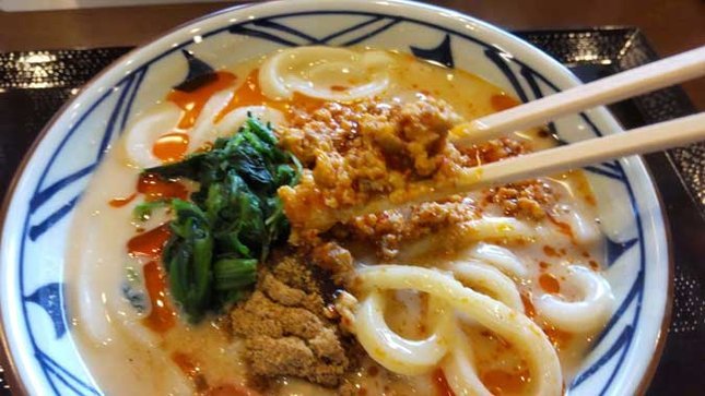丸亀製麺 うま辛坦々うどん