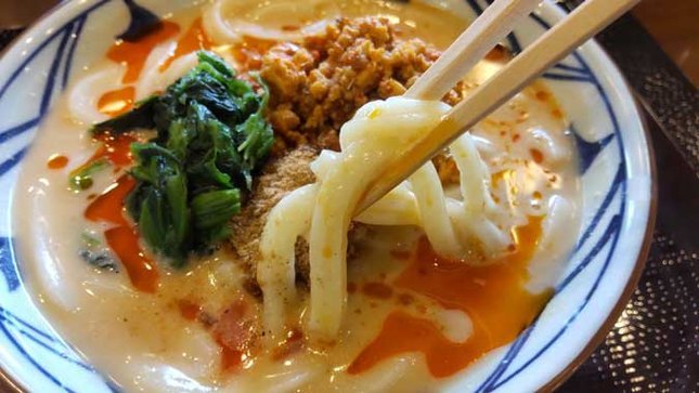 丸亀製麺 うま辛坦々うどん