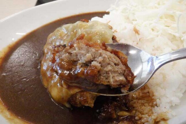 かつや デミチーズハンバーグカツカレー