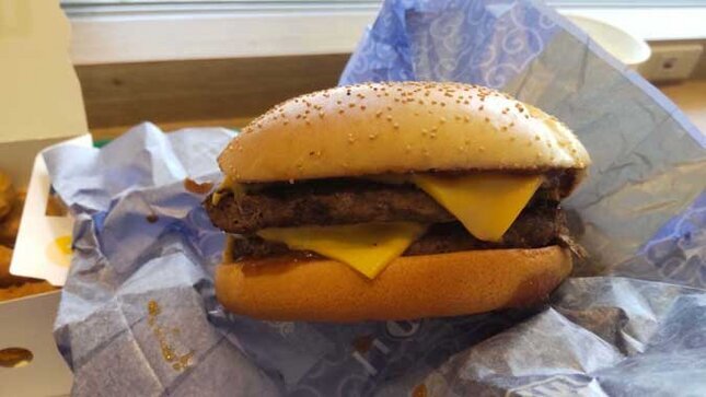 マクドナルド 炙り醤油風 ダブル肉厚ビーフ