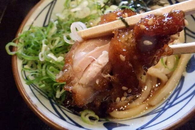 丸亀製麺 てりやきタル鶏ぶっかけうどん