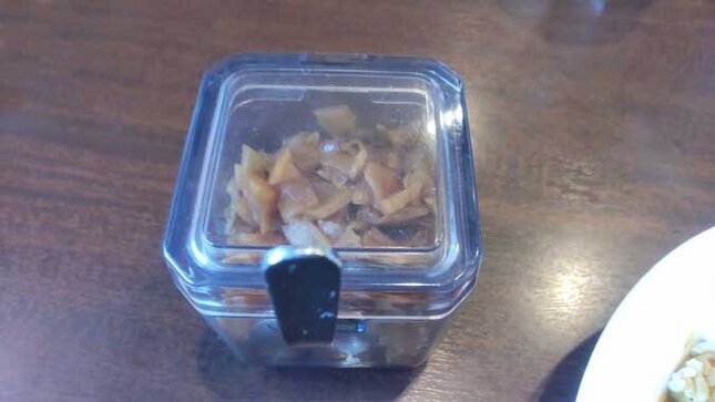 CoCo壱番屋 ポークカレー 福神漬け