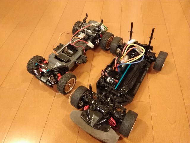 TT02 シャーシ ラジドリ 改造ベースに オーバーホール済み シャーシ無加工TT-02M！リアの足だけで18mm短縮！ - MRC MATRIX