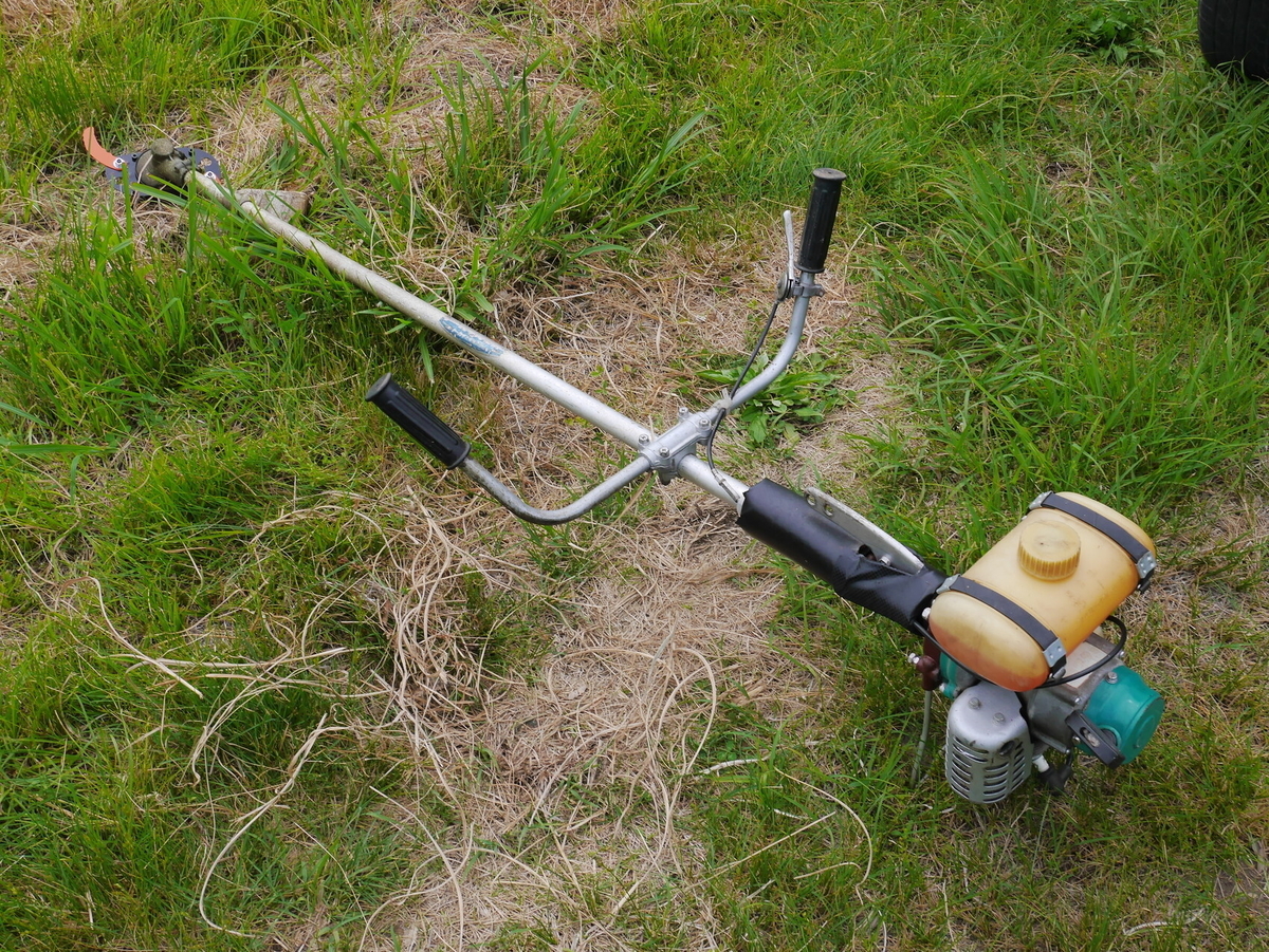 草刈りの新戦力になるか？ 丸山 「ツインブレード旋風」を試す