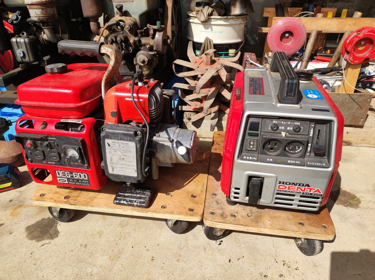 2台目の発電機修理と中華製トリマー - Shioika Blog