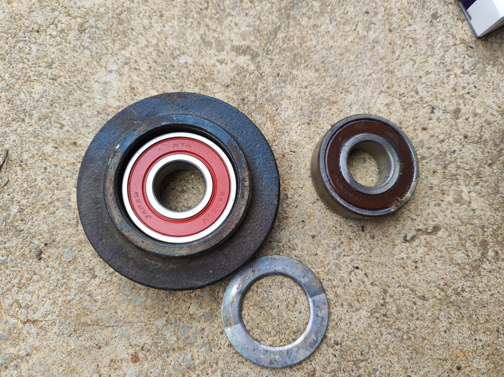 昭和平ベルトプーリー、鉄製プーリー プーリー、トラクタープーリー