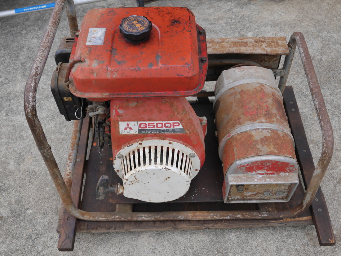 □スズキ SUZUKI SX650RⅡ ポータブル発電機 要整備 パーツ取り