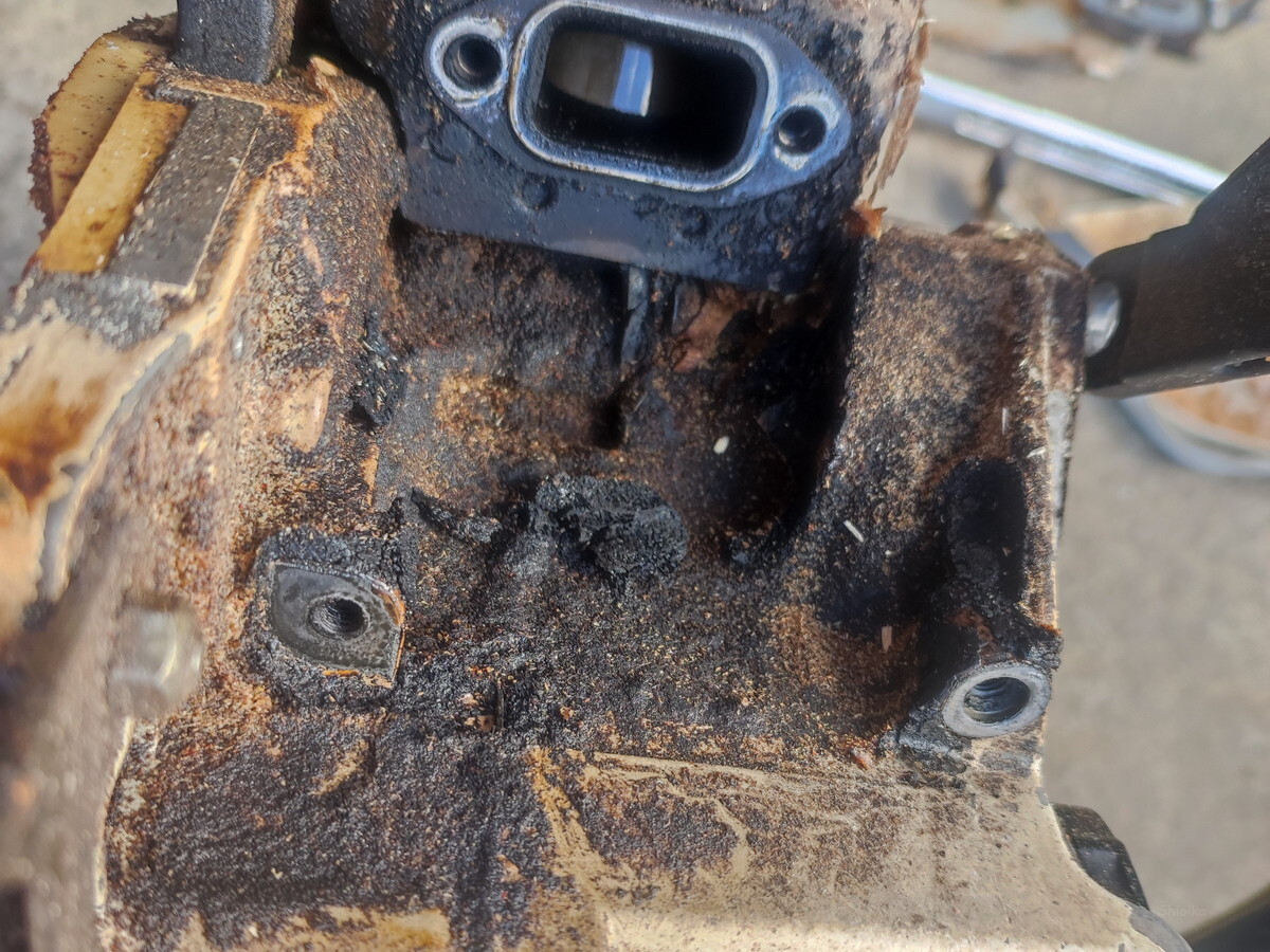 STIHL MS260 エンジン回転上がらない 修理？ ＆ クボタKND70 ホッパー