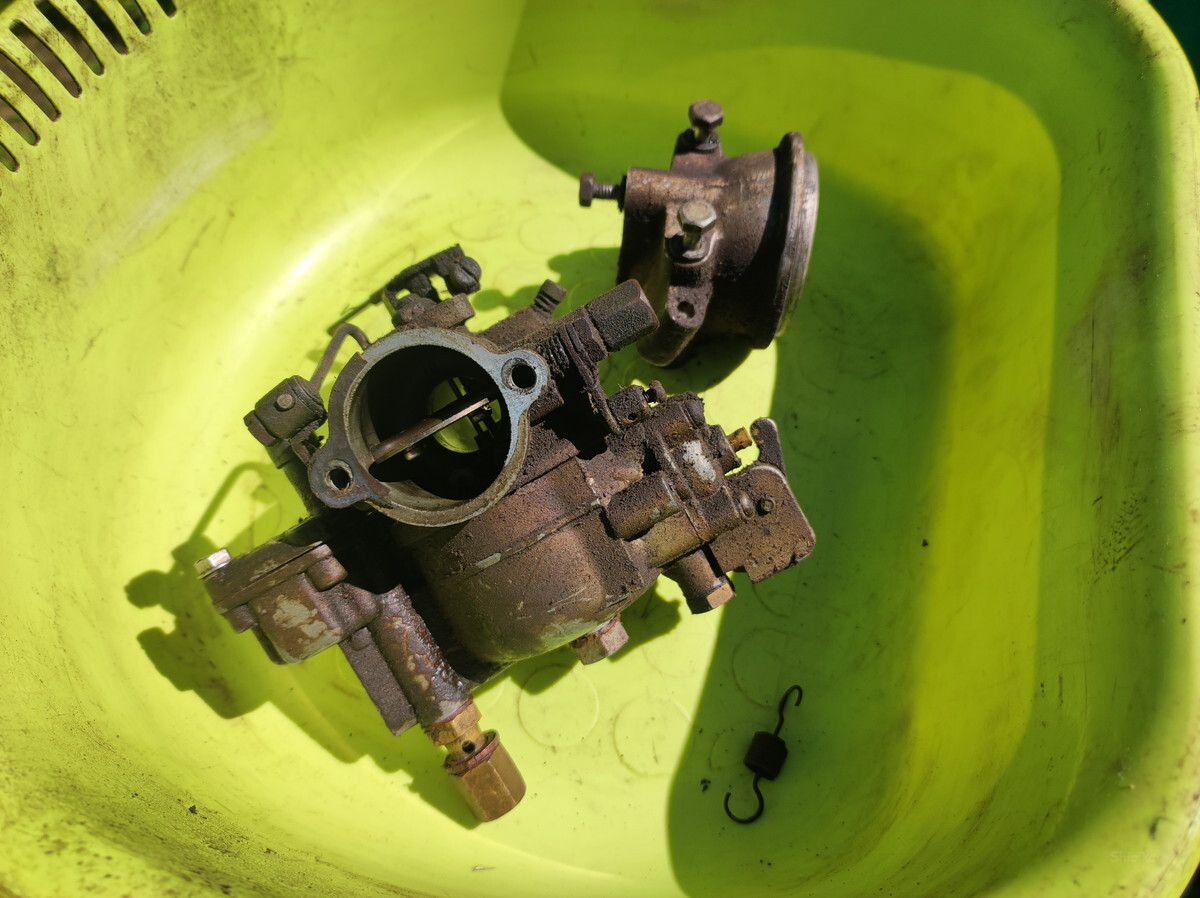 日の本 トラクター MB-1100 ニ輪駆動 昭和レトロ オブジェ 博物級 石油発動