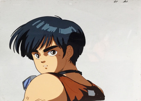 放映開始31周年！『赤い光弾ジリオン』第1話のセル画 - ZILLION