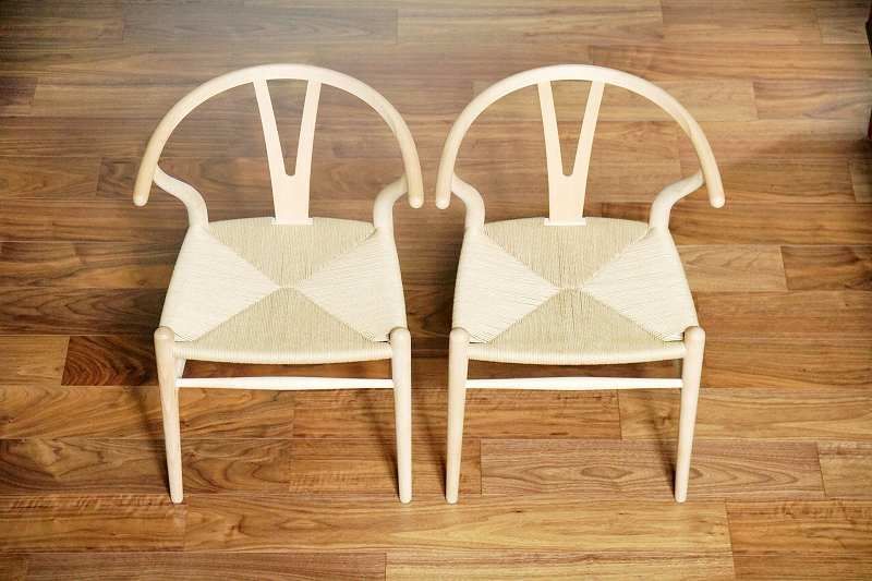 Yチェア ホワイト白 ペーパーコードチェア リプロダクト品 即納可