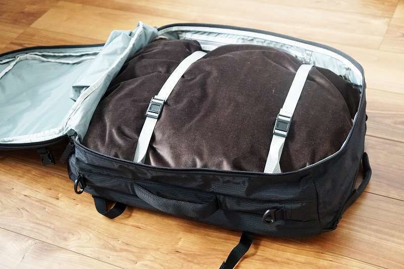 本格派ま！ 旅行・出張に最強のバックパック【montbell 45 トライパック 旅行かばん・小分けバッグ