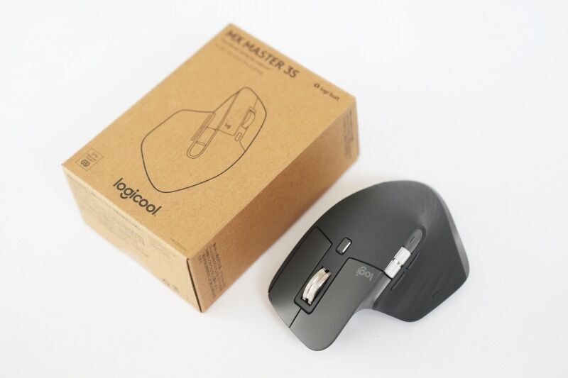 ロジクール MX MASTER 3S 箱付き 高価だが最強。ロジクール【MX MASTER 3S】レビュー。サム
