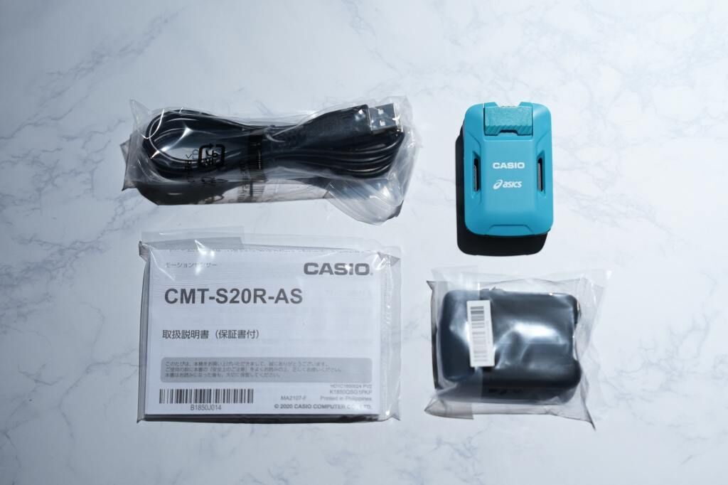 ランニングフォーム改善ガジェット【CASIO × ASICS モーションセンサー