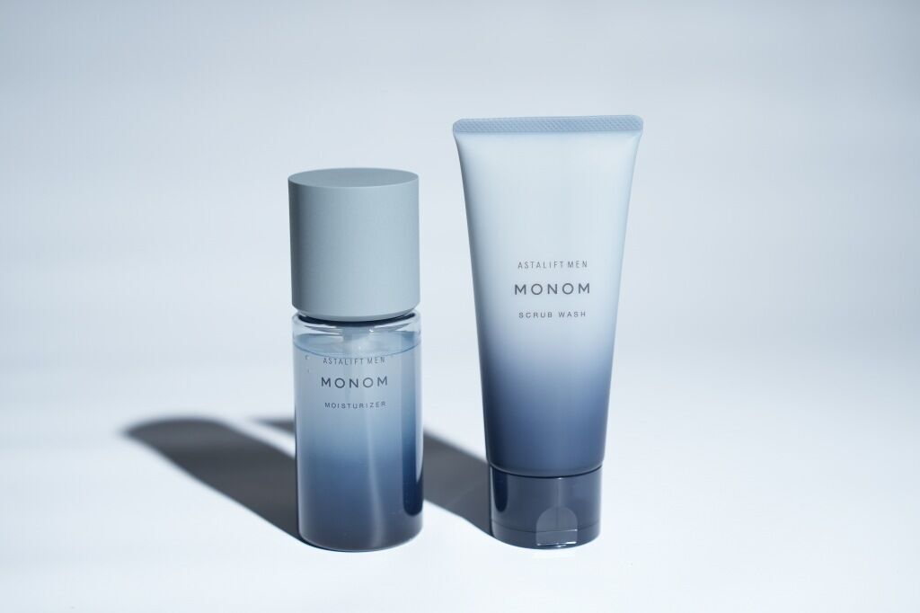 富士フィルム【ASTALIFT MEN 「MONOM」】レビュー。洗顔＆化粧水だけで
